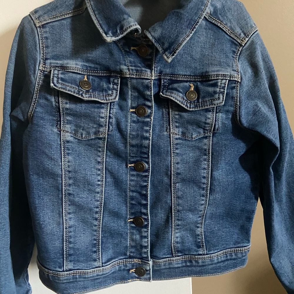 Jumping Beans Blue Denim Jacket Girl’s Size 7